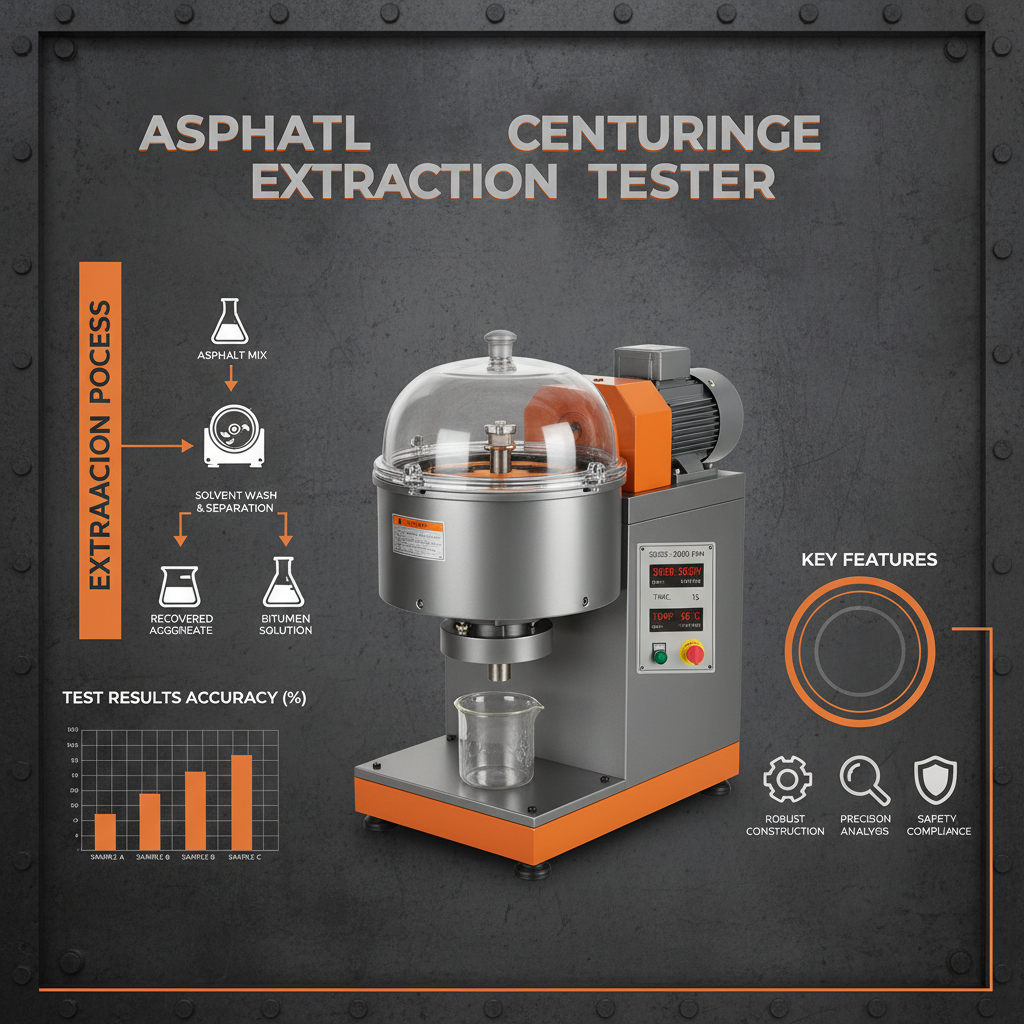 Asphalt Centrifuge Extraction Tester