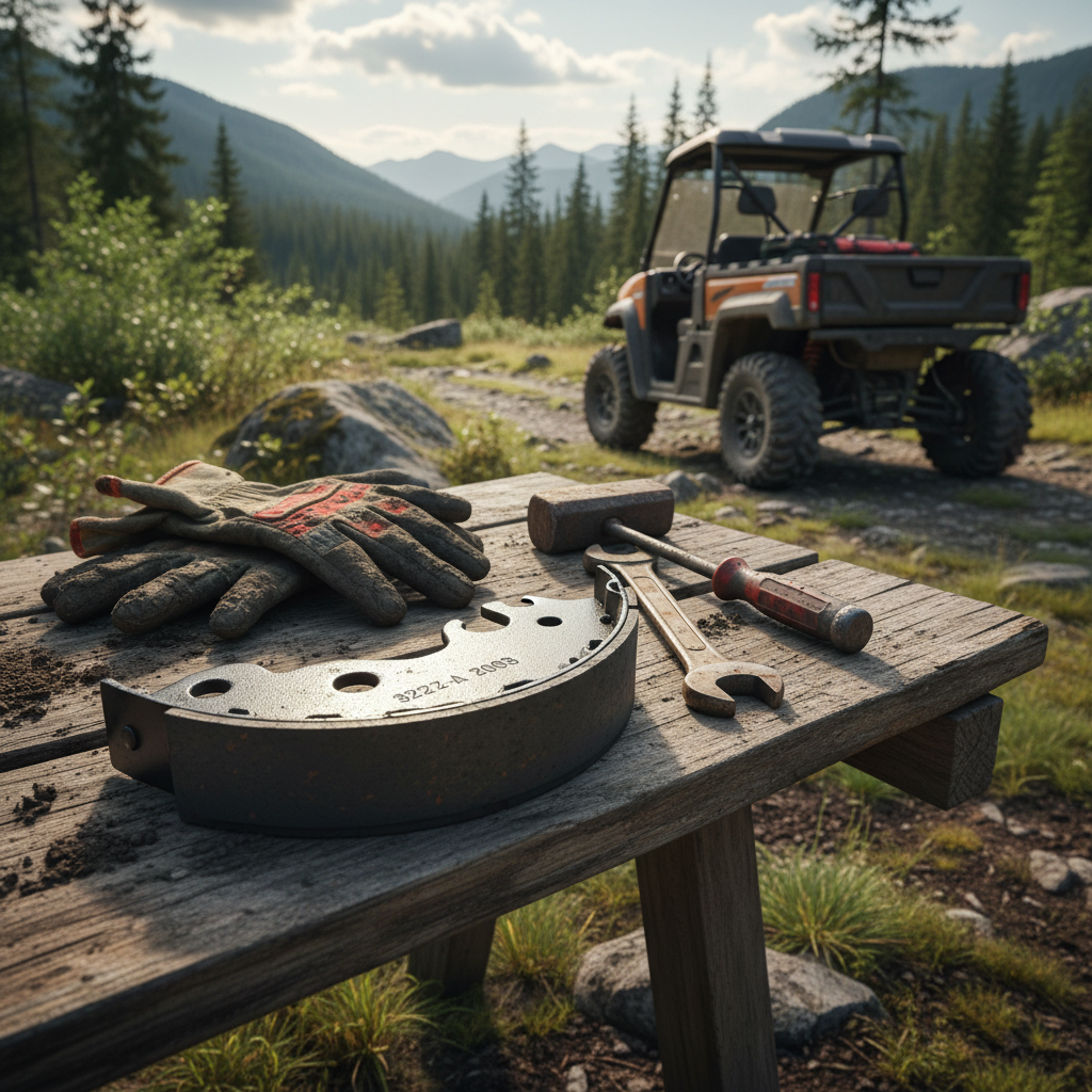 3222 a 2003 brake shoe