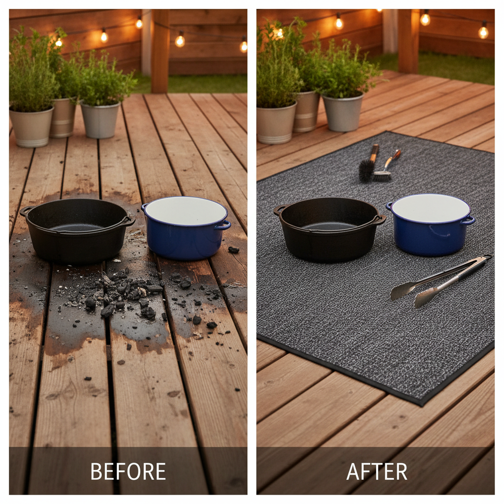 bbq protection mat