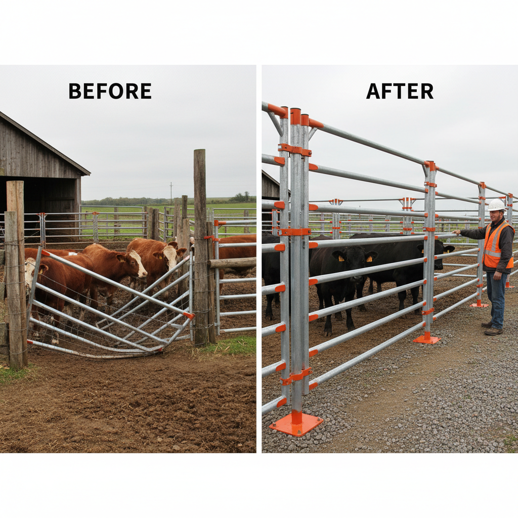 freestanding livestock panels