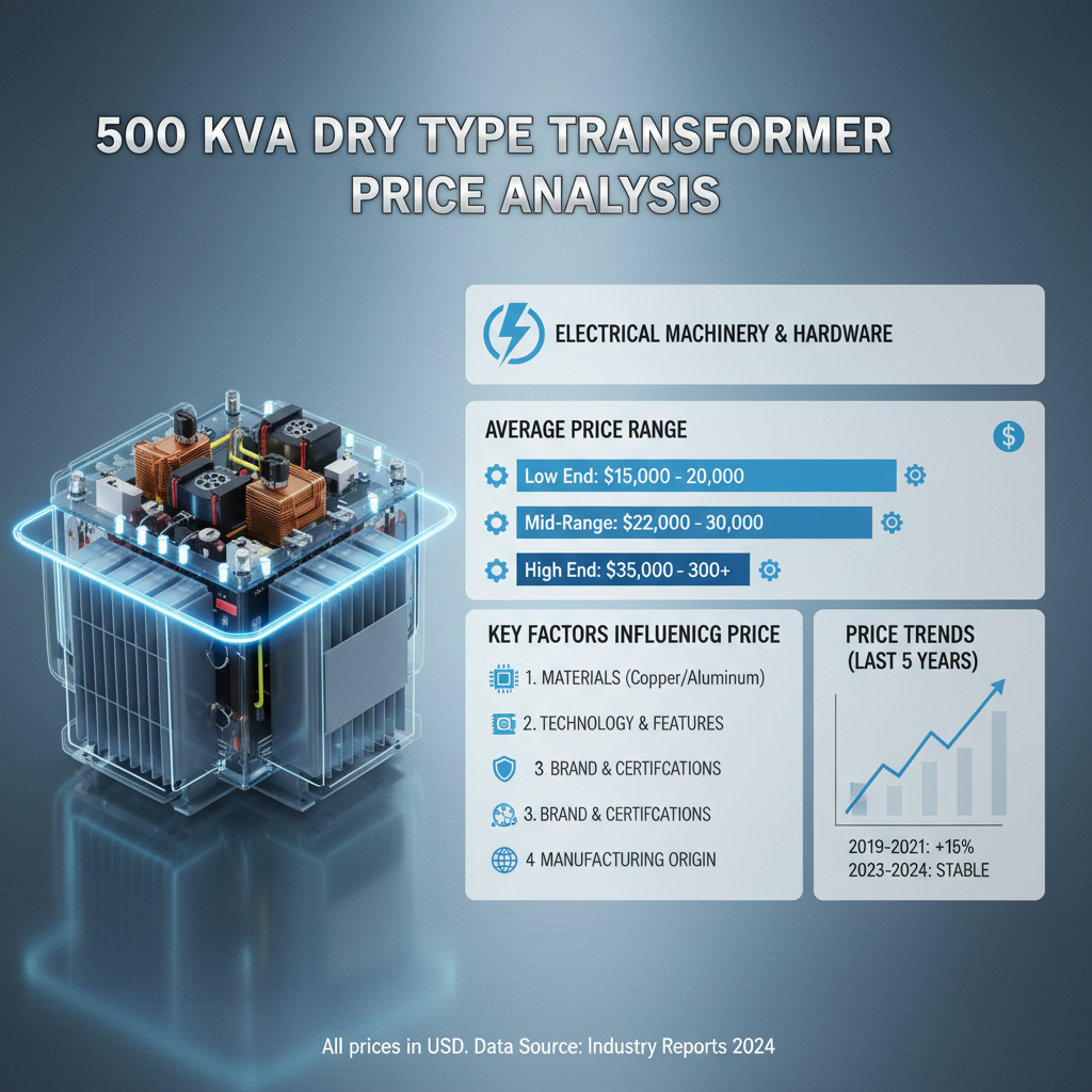 500 kva dry type transformer price