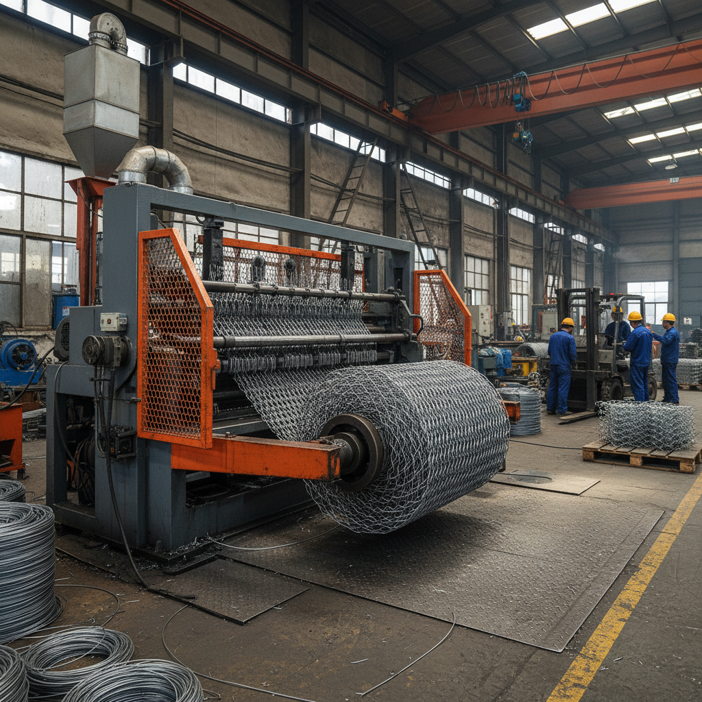 gabion wire mesh machine