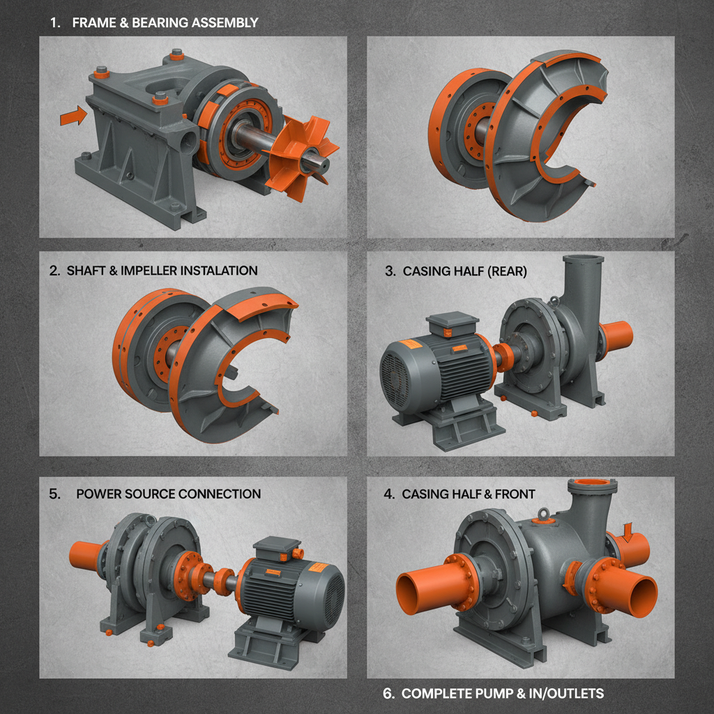 horizontal slurry pump