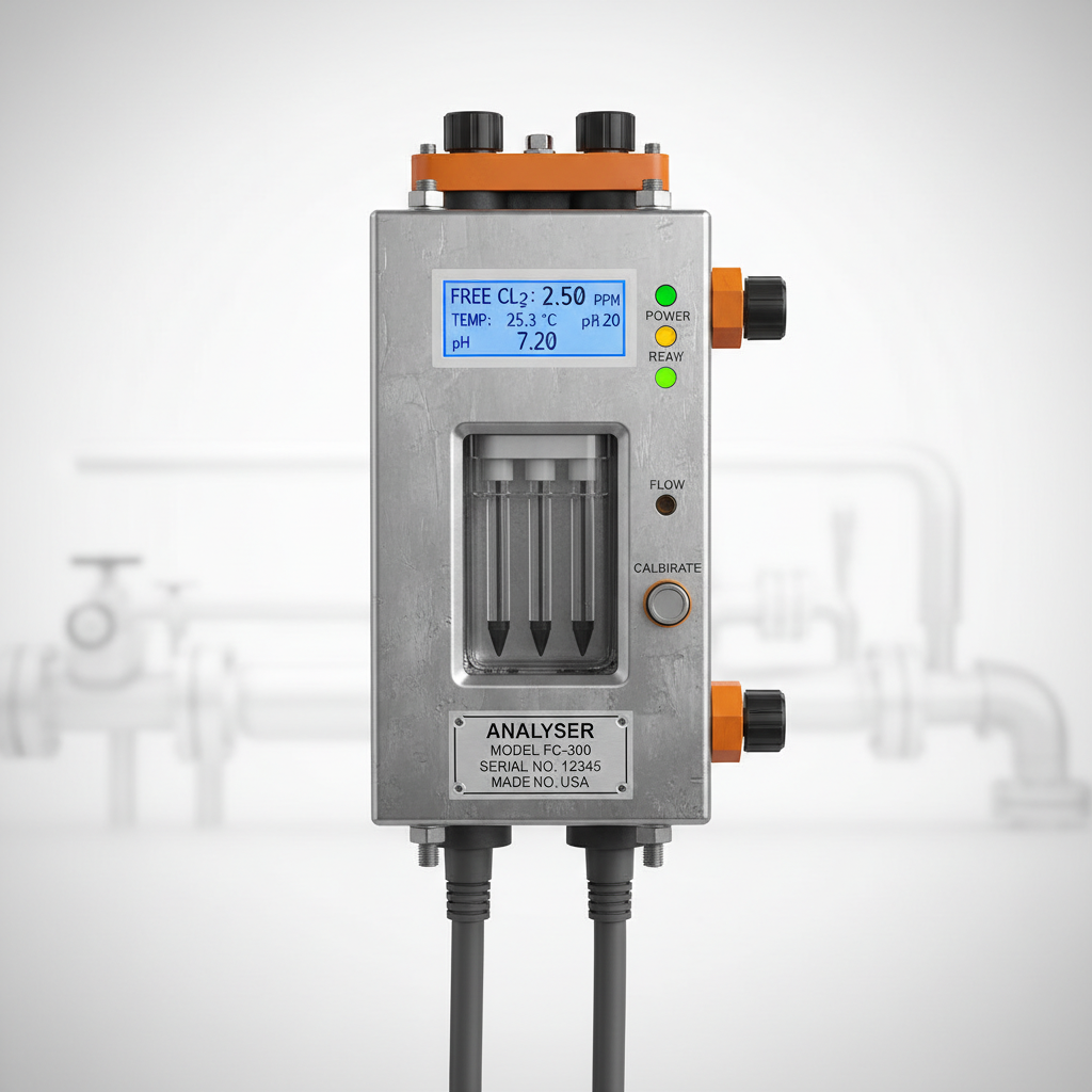 online free chlorine analyser