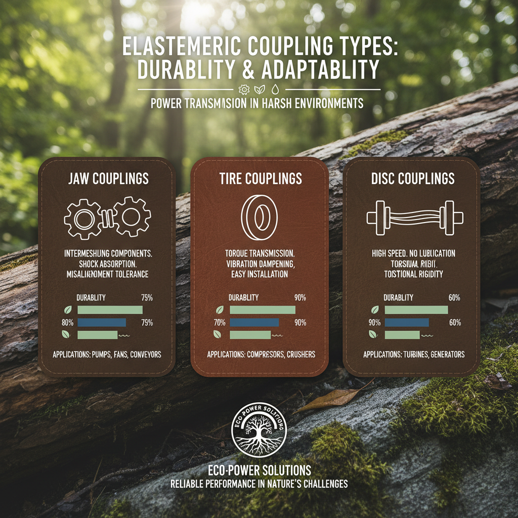 elastomeric coupling types
