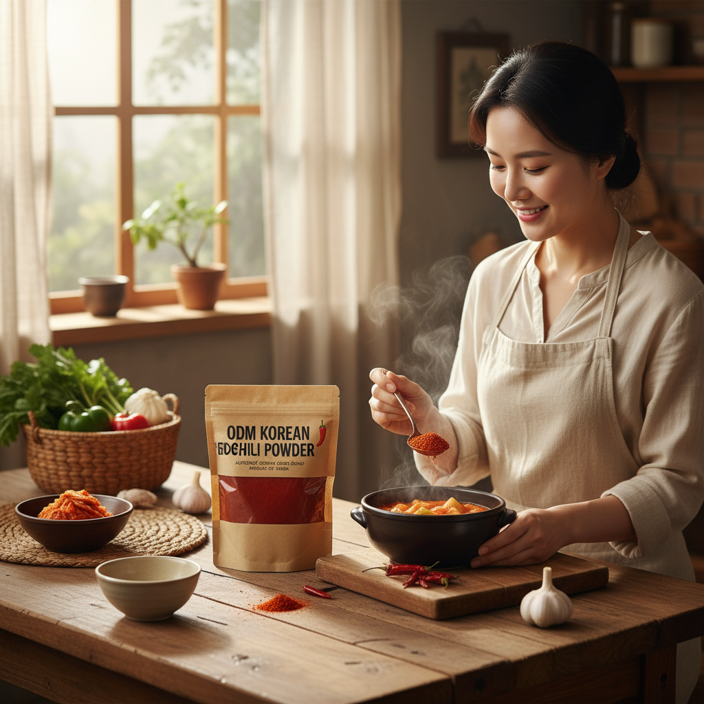 odm korean red chili powder
