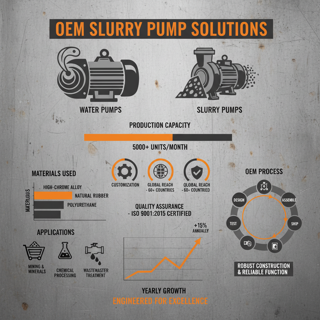 OEM slurry pump factory