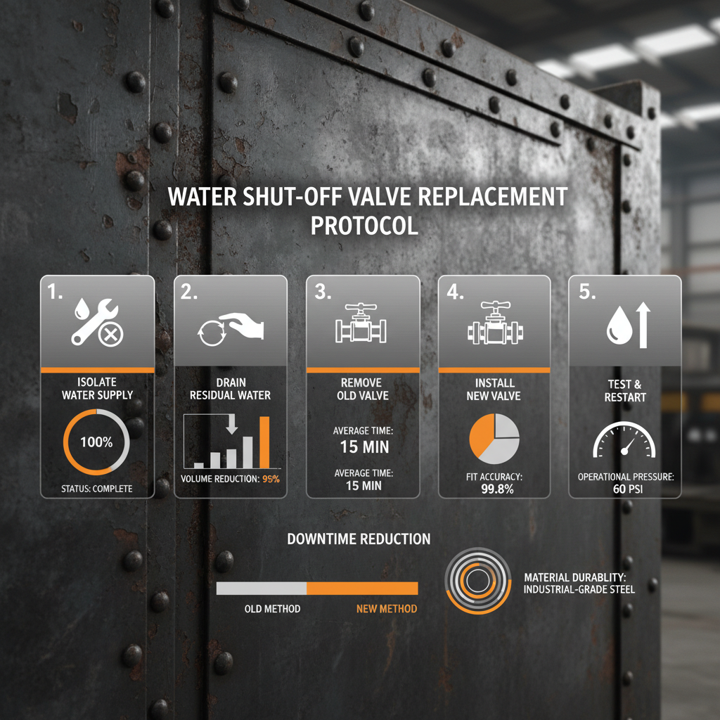 replace water shut off valve