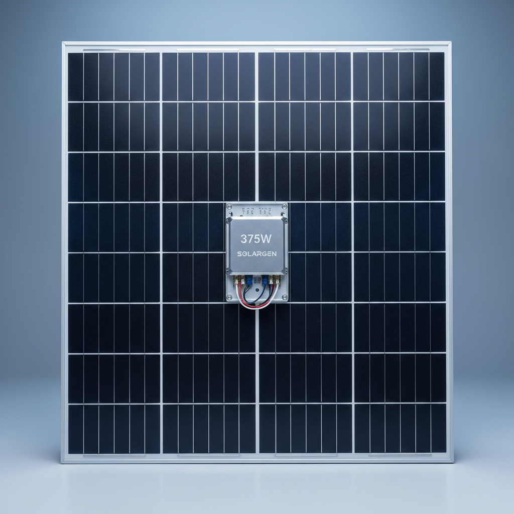 375 watt solar panel
