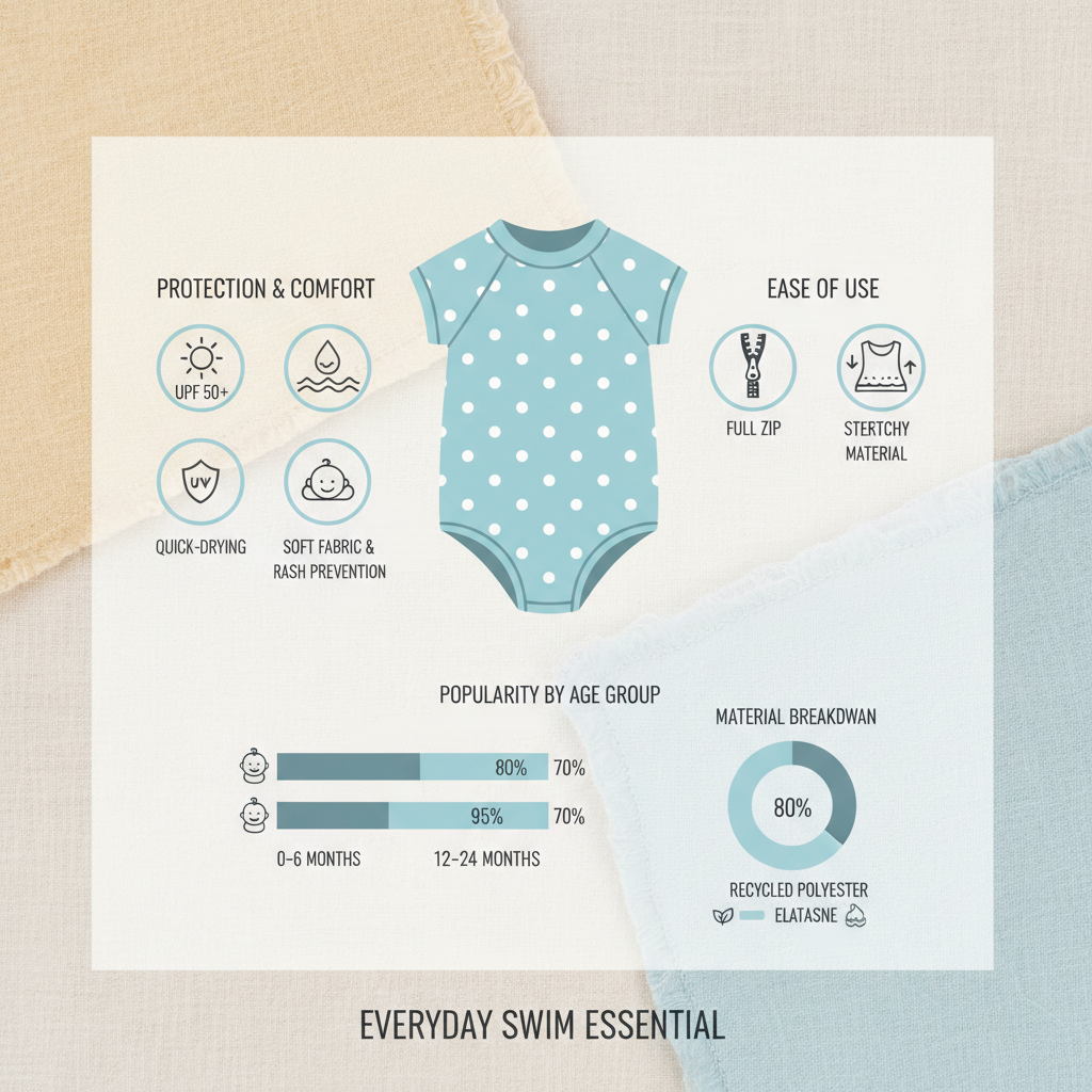 infant swim bodysuit