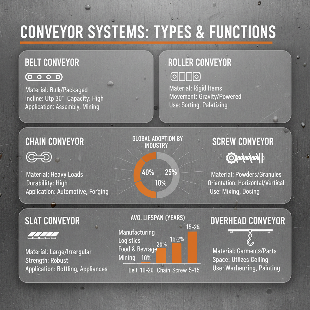 types of conveyor system