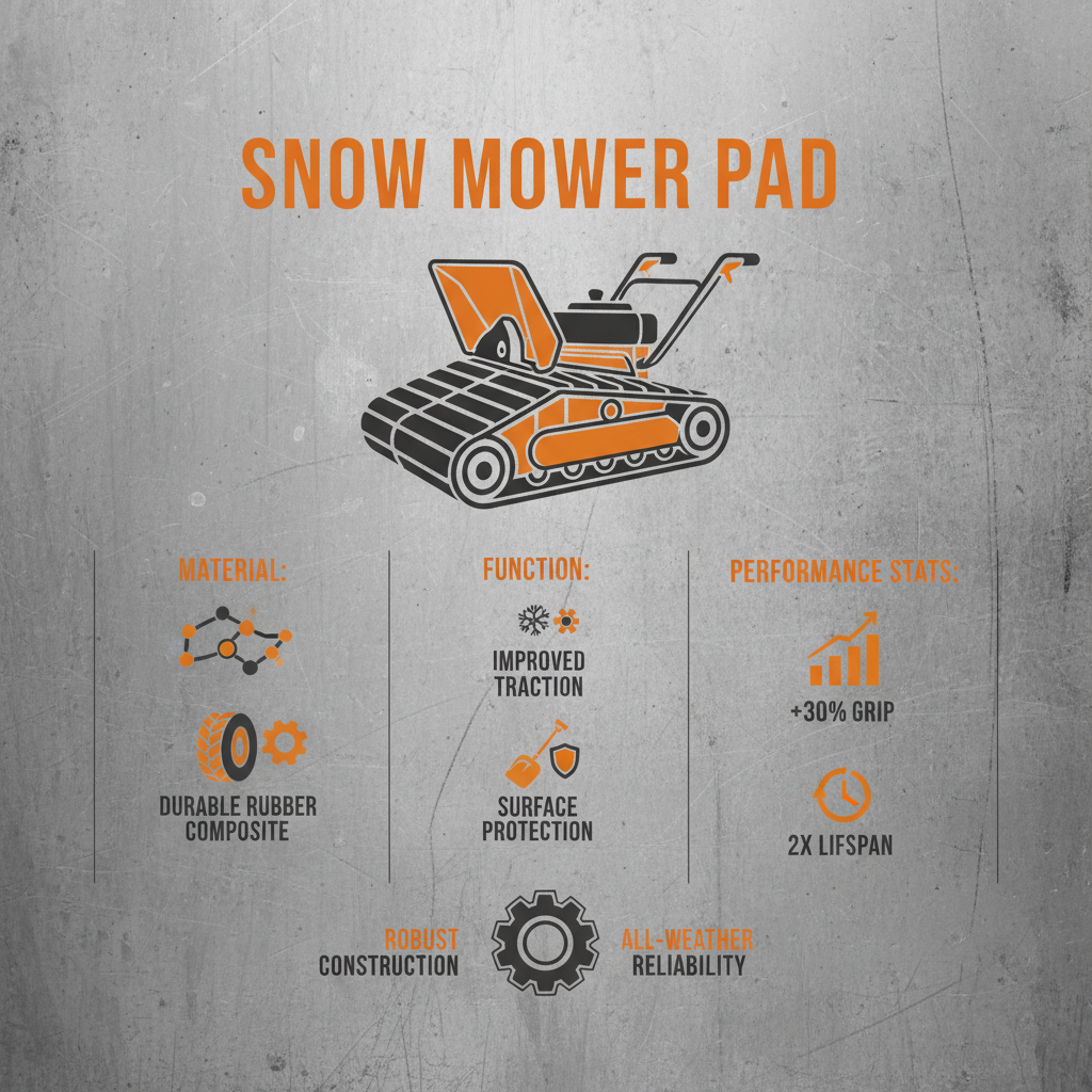 SNOW MOWER pad