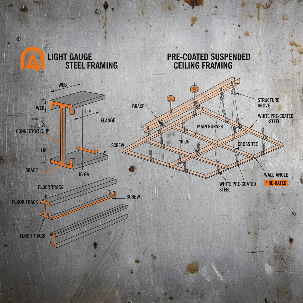 metal framing gauges