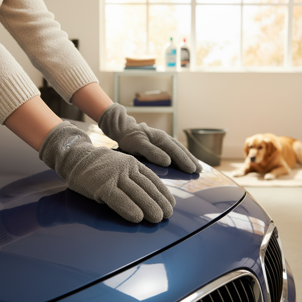 car detailing gloves