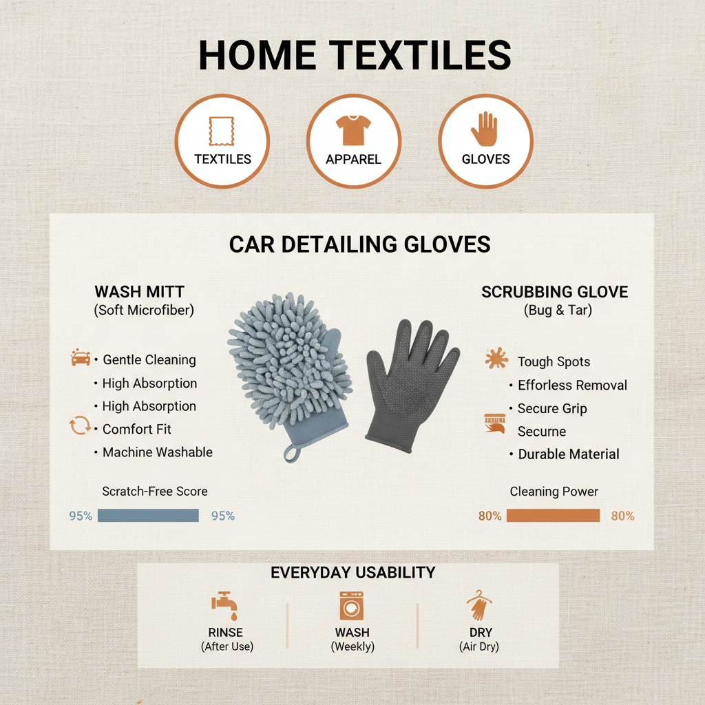 car detailing gloves