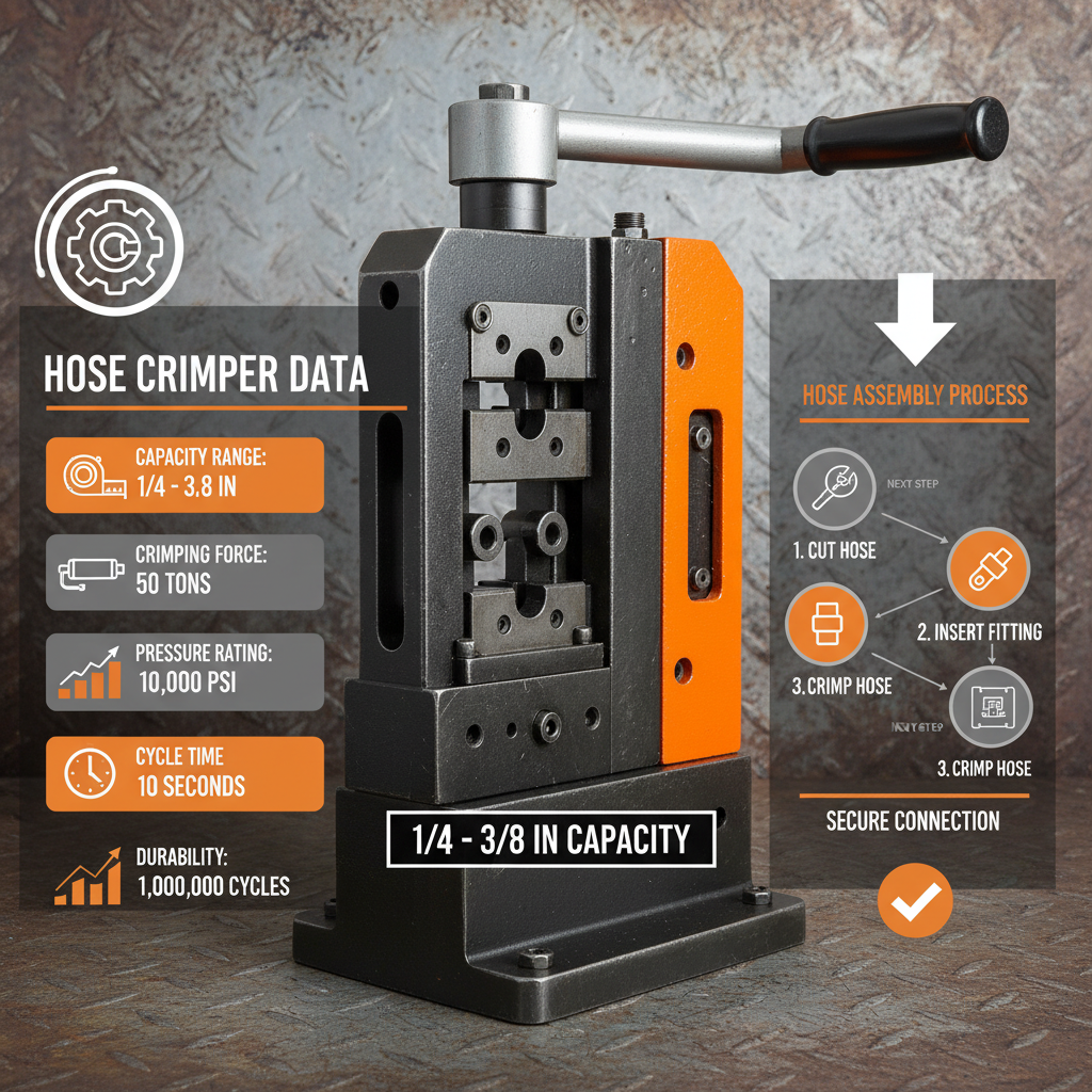 hose crimper 1 4 3 8 in capacity