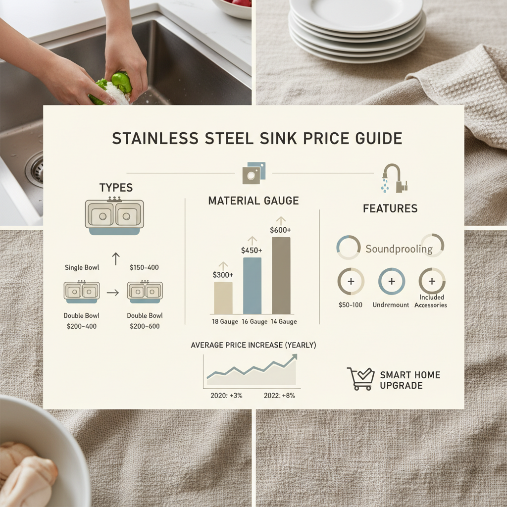 stainless steel sink price