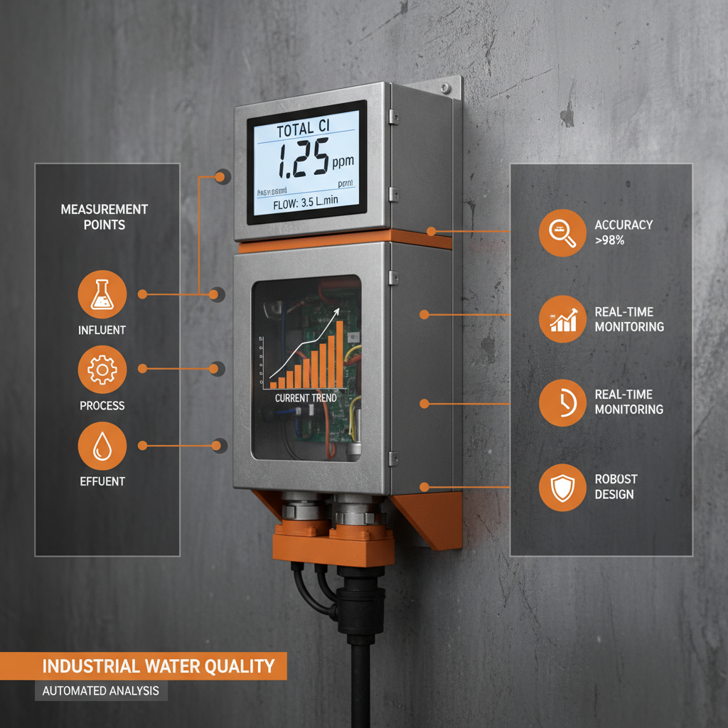 online total chlorine analyser