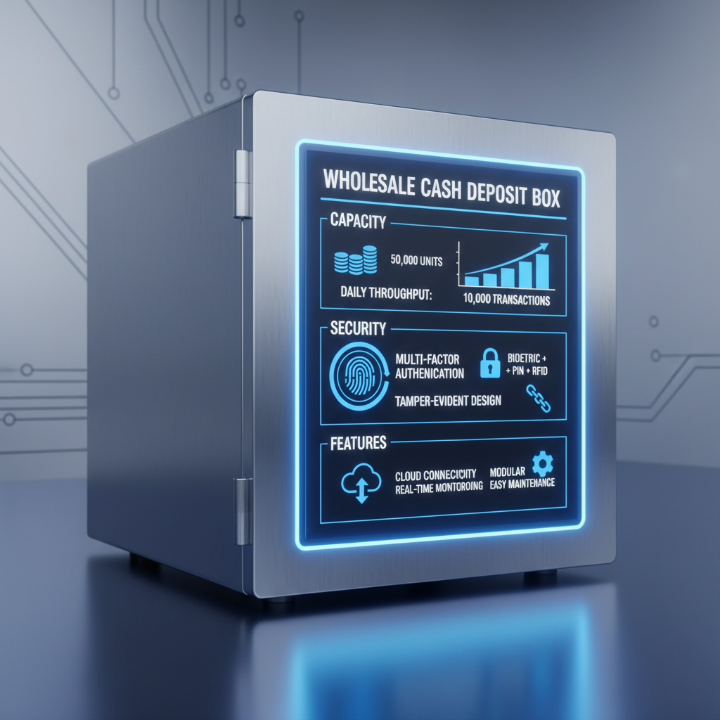 Wholesale cash deposit box