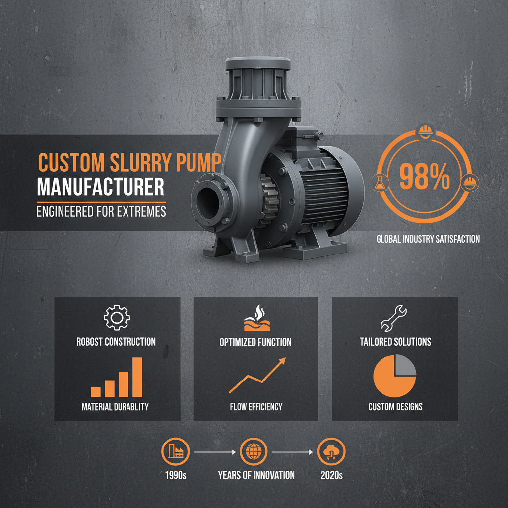custom slurry pump manufacturer