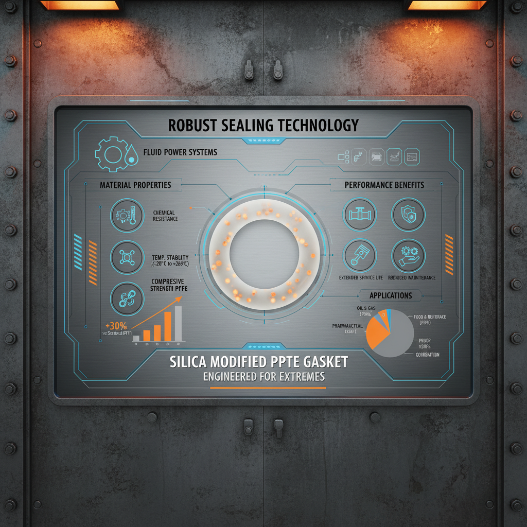 Silica Modified PTFE Gasket