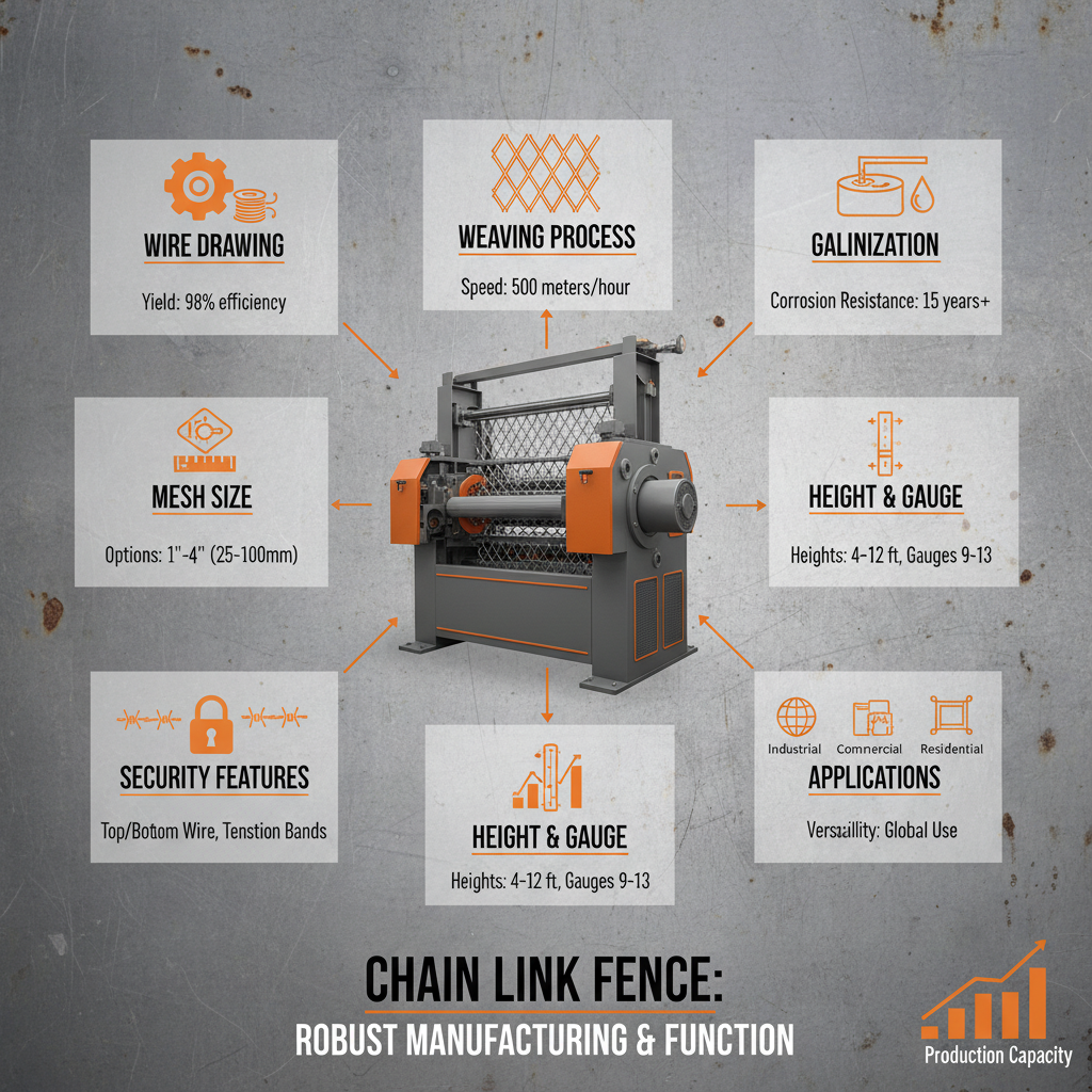 7 chain link fence