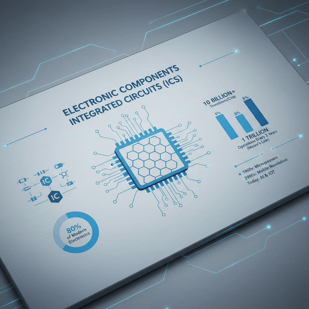 main electronic component integrated circuits ics