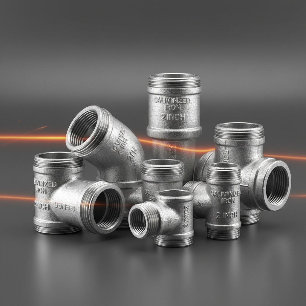 2 inch galvanized pipe fittings