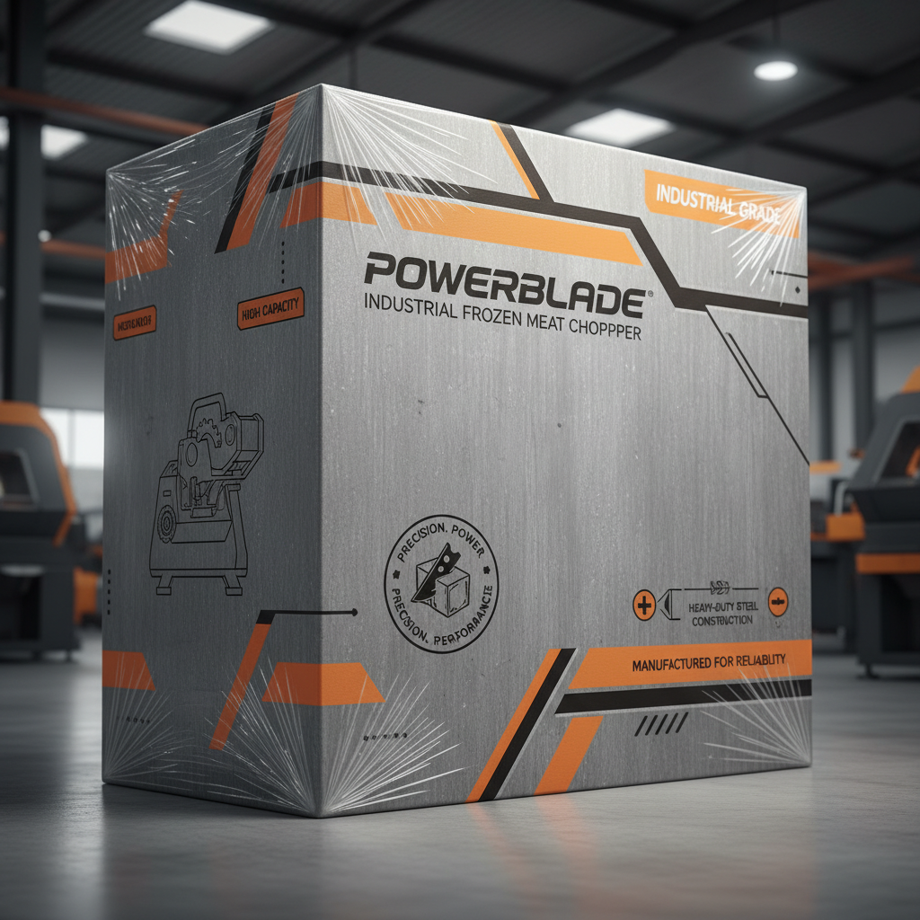 frozen meat chopper Manufacture