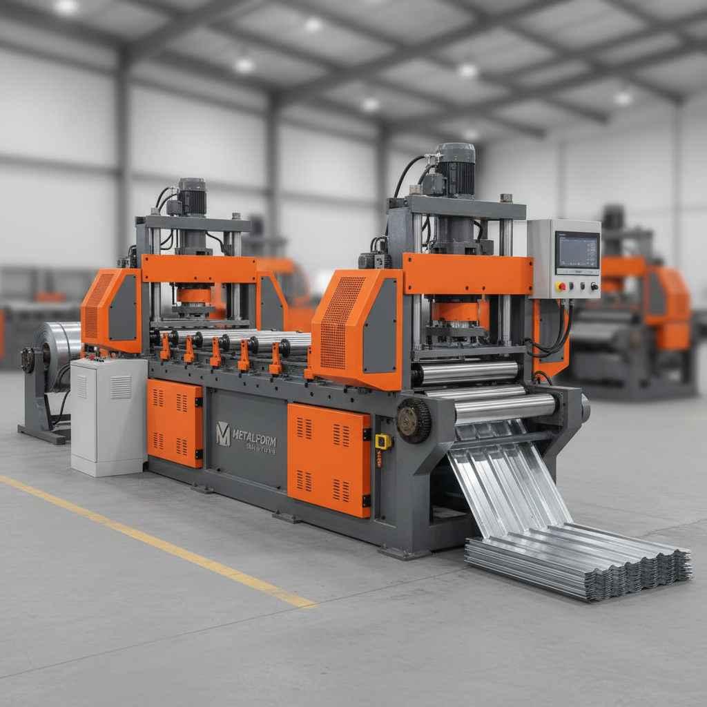 roofing sheet roll forming machine