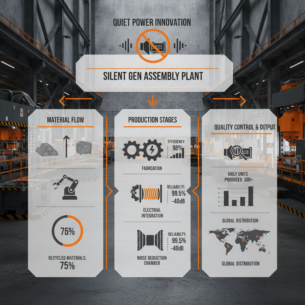 quiet electric generator Factory