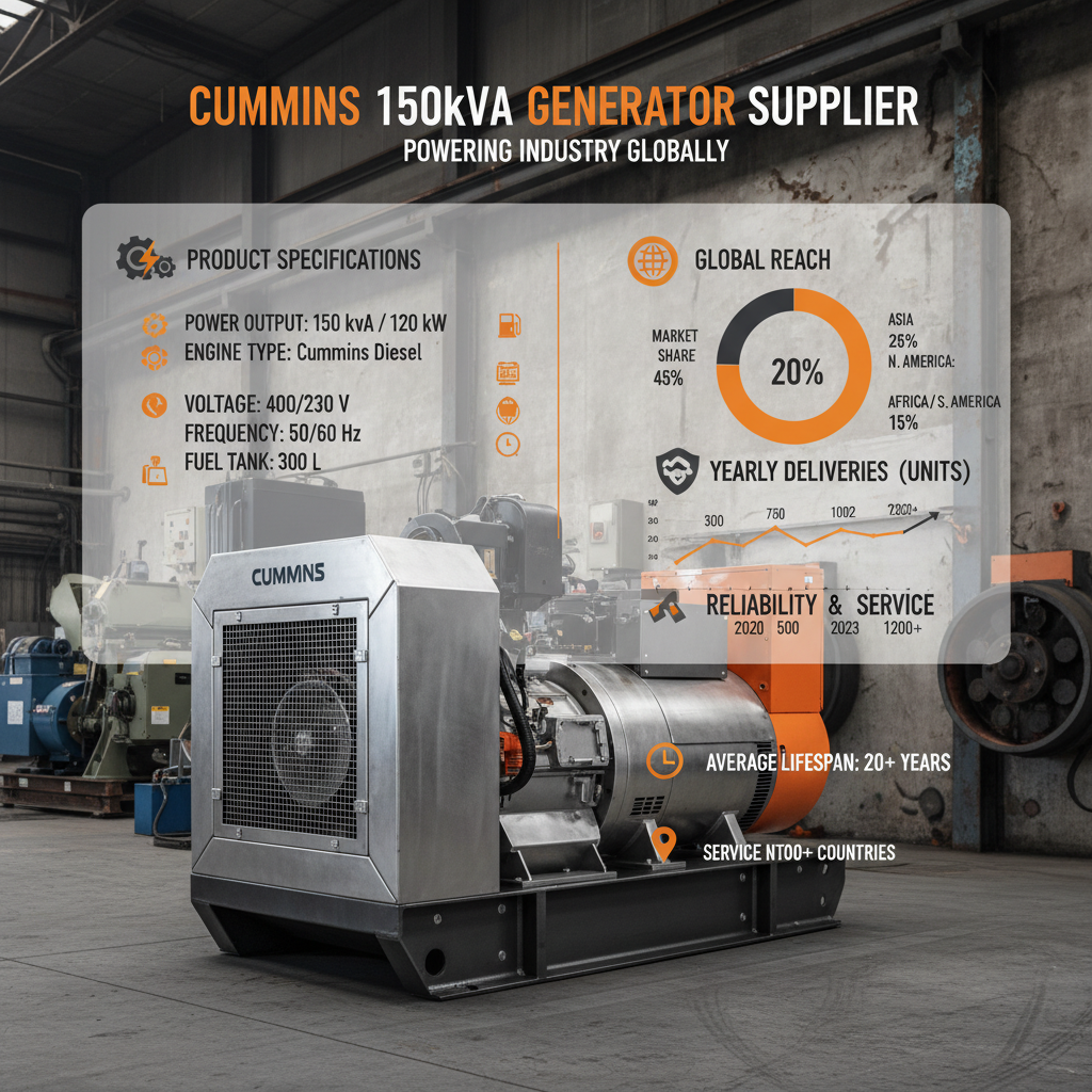 cummins 150kva generator Supplier