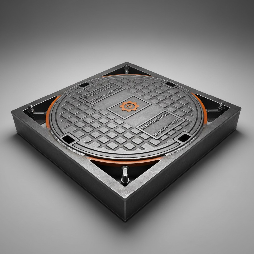 Steel Frame Manhole Cover manufacturer