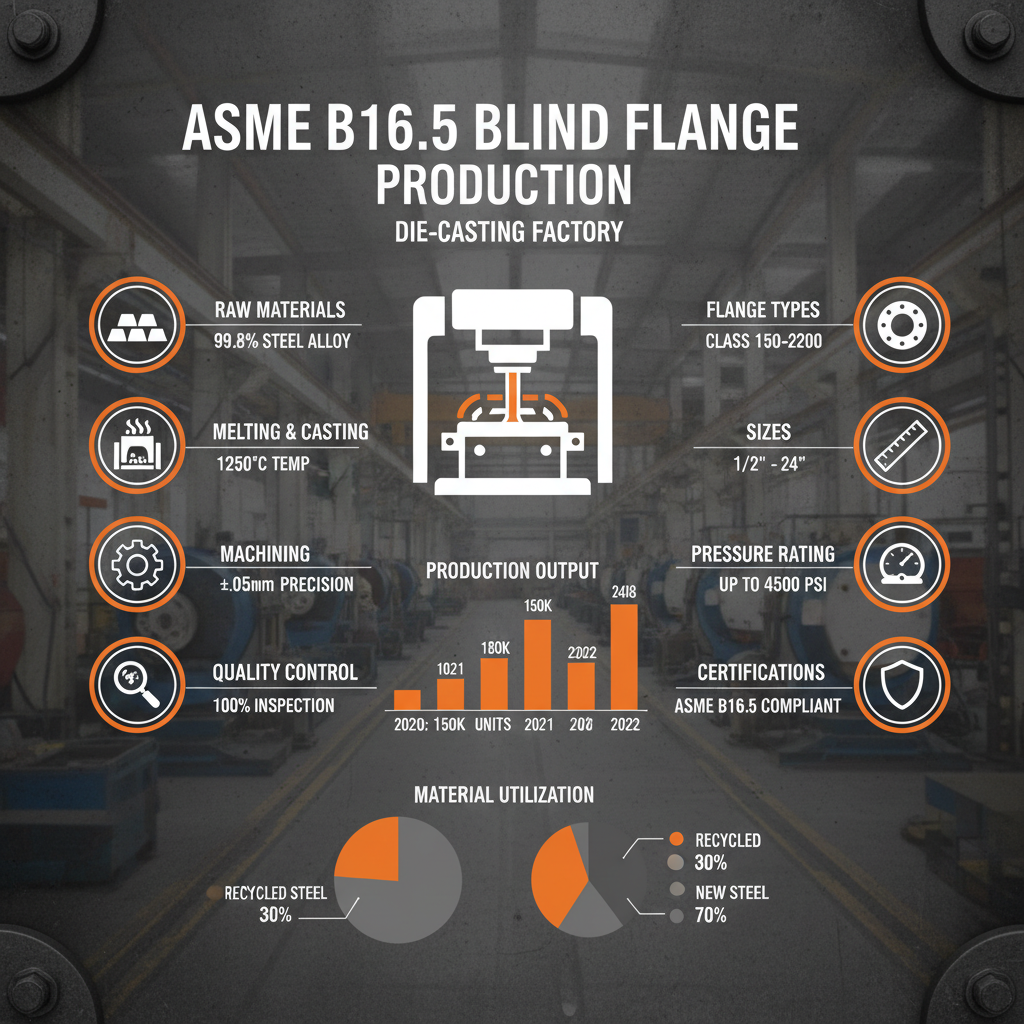 ASME B16.5 blind flange factory
