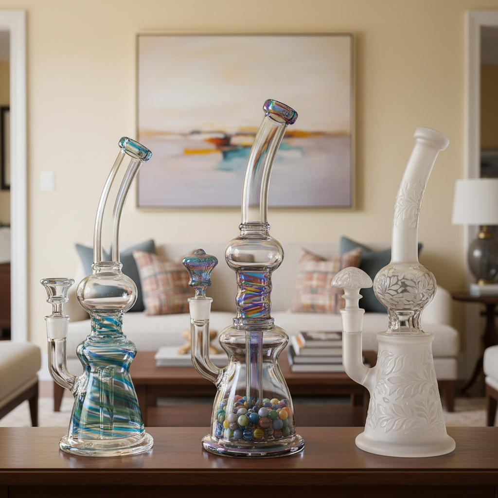 Premium 4 foot glass bongs for Maximum Filtration and Cooling