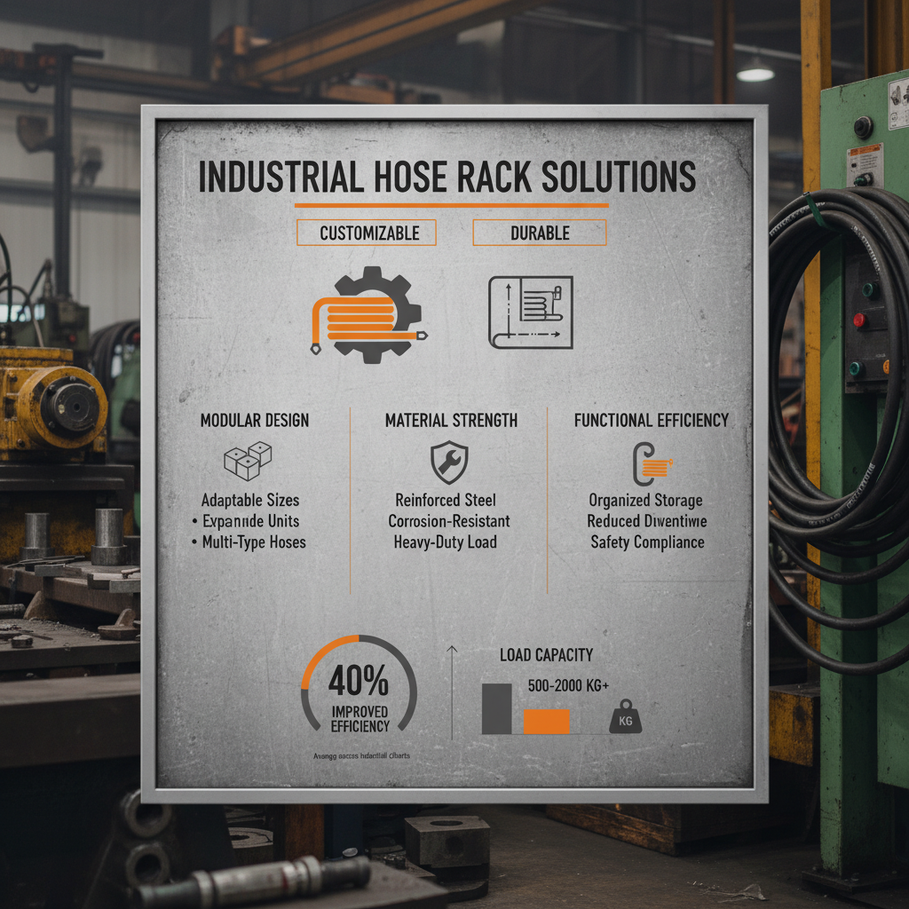 Custom hose racks industrial