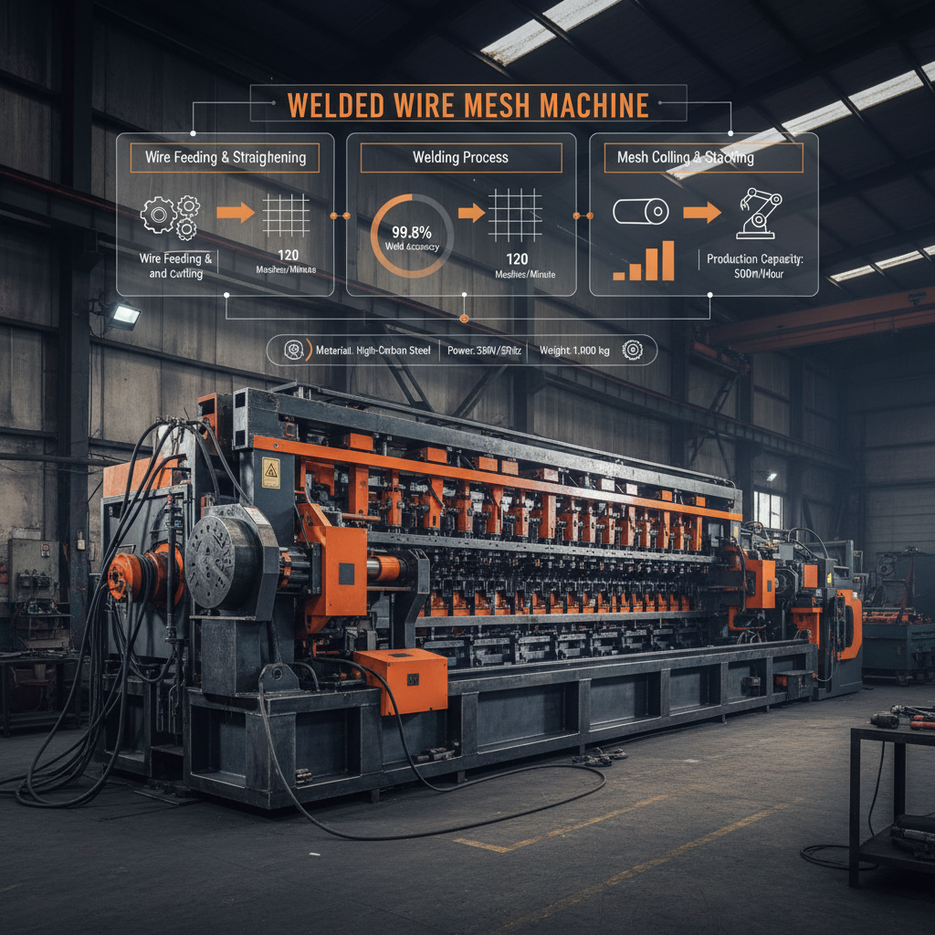 -Машина для изготовления сварной проволочной сетки