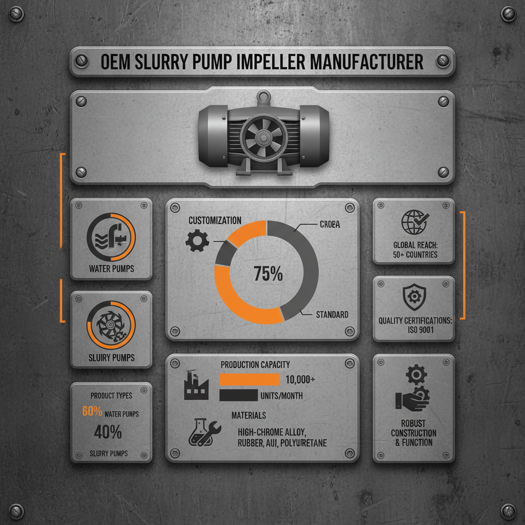 OEM slurry pump impeller manufacturer