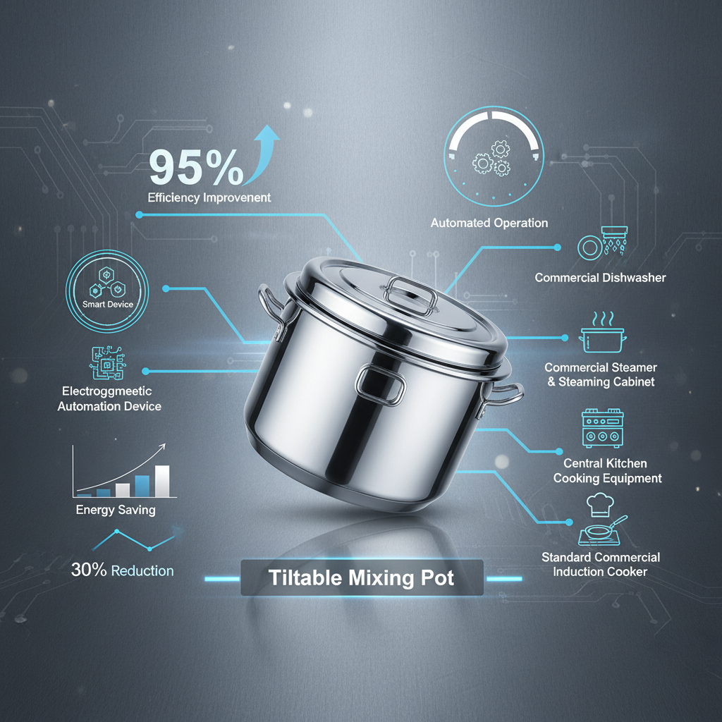 Tiltable Mixing Pot