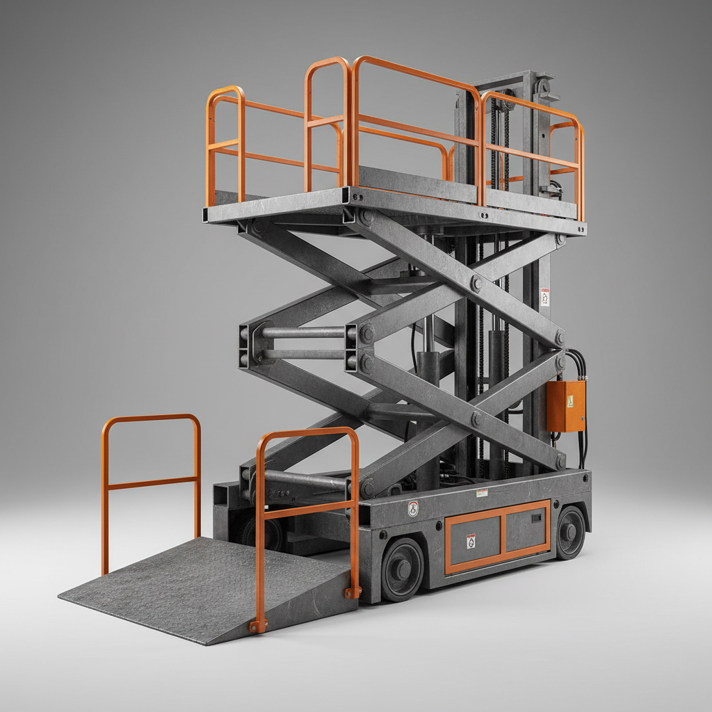 Hydraulic scissor lift