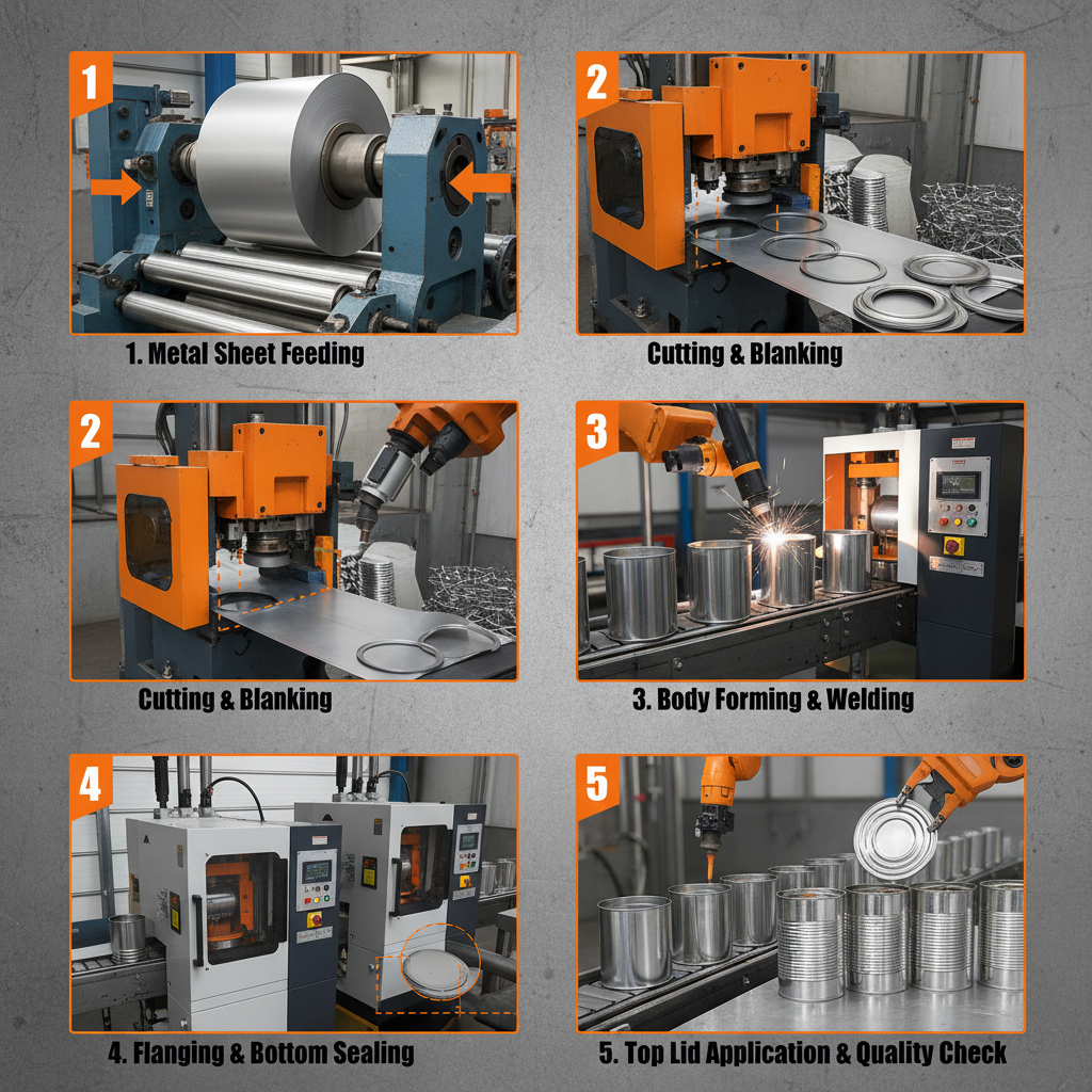 Sustainable and Durable Metal Canning Cans for Food Preservation