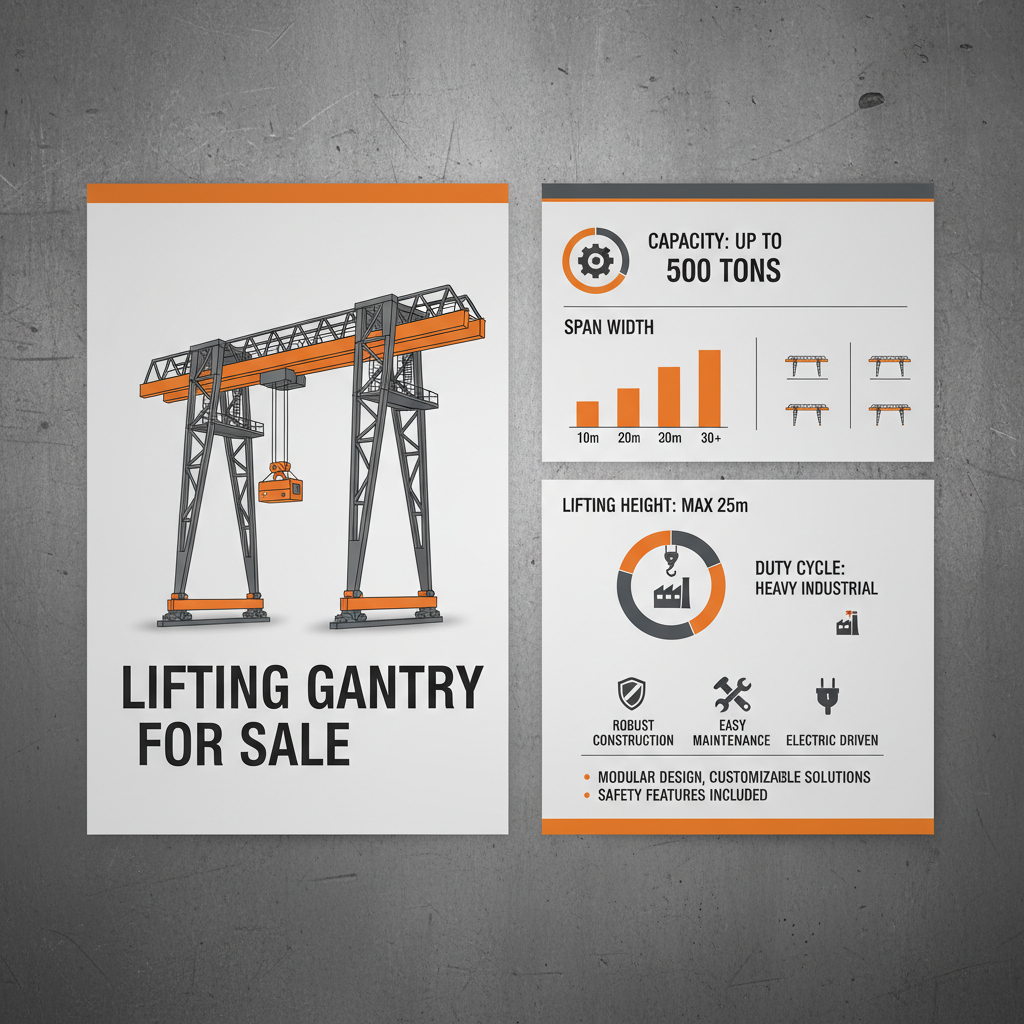 High Quality Industrial Lifting Gantry for Sale and Guide