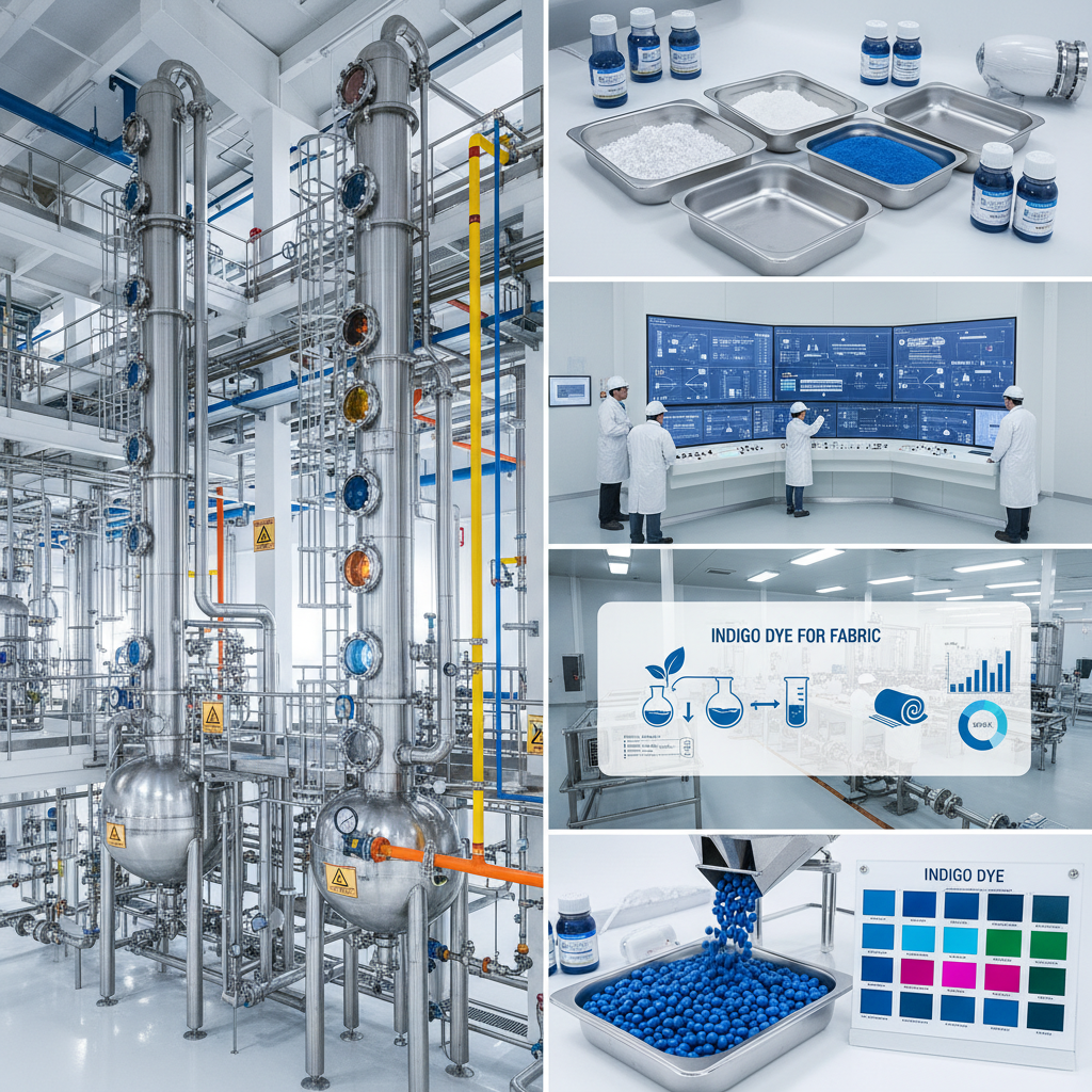 Industrial Applications and Innovation of indigo dye for fabric