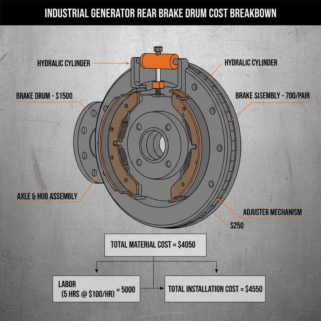 Understanding Factors That Influence Rear Brake Drums Cost
