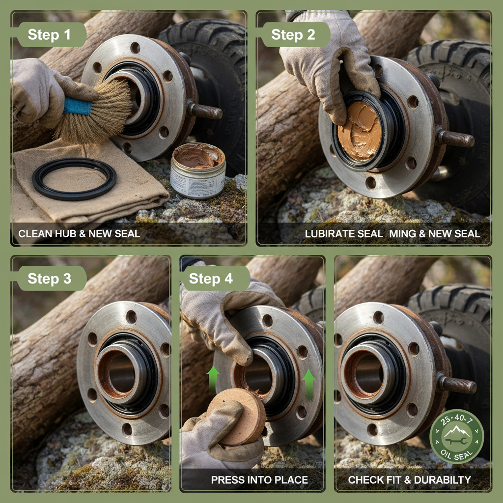 Industrial Application and Technical Guide for 25 40 7 oil seal