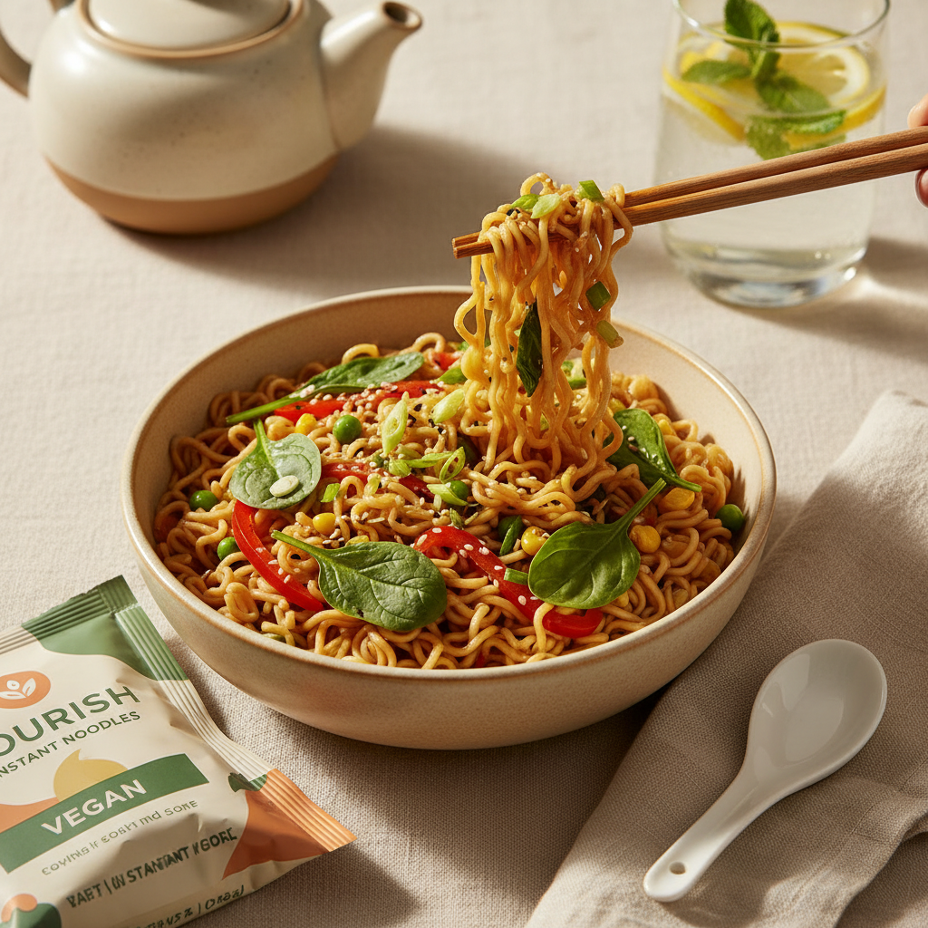 Innovation and Market Trends of Vegan Instant Noodles Global Guide