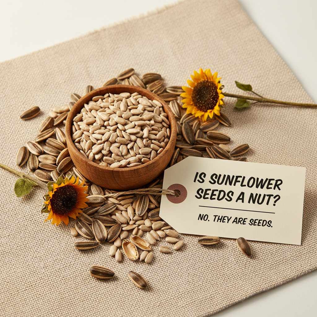 Botanical Guide and Truth is sunflower seeds a nut Explained