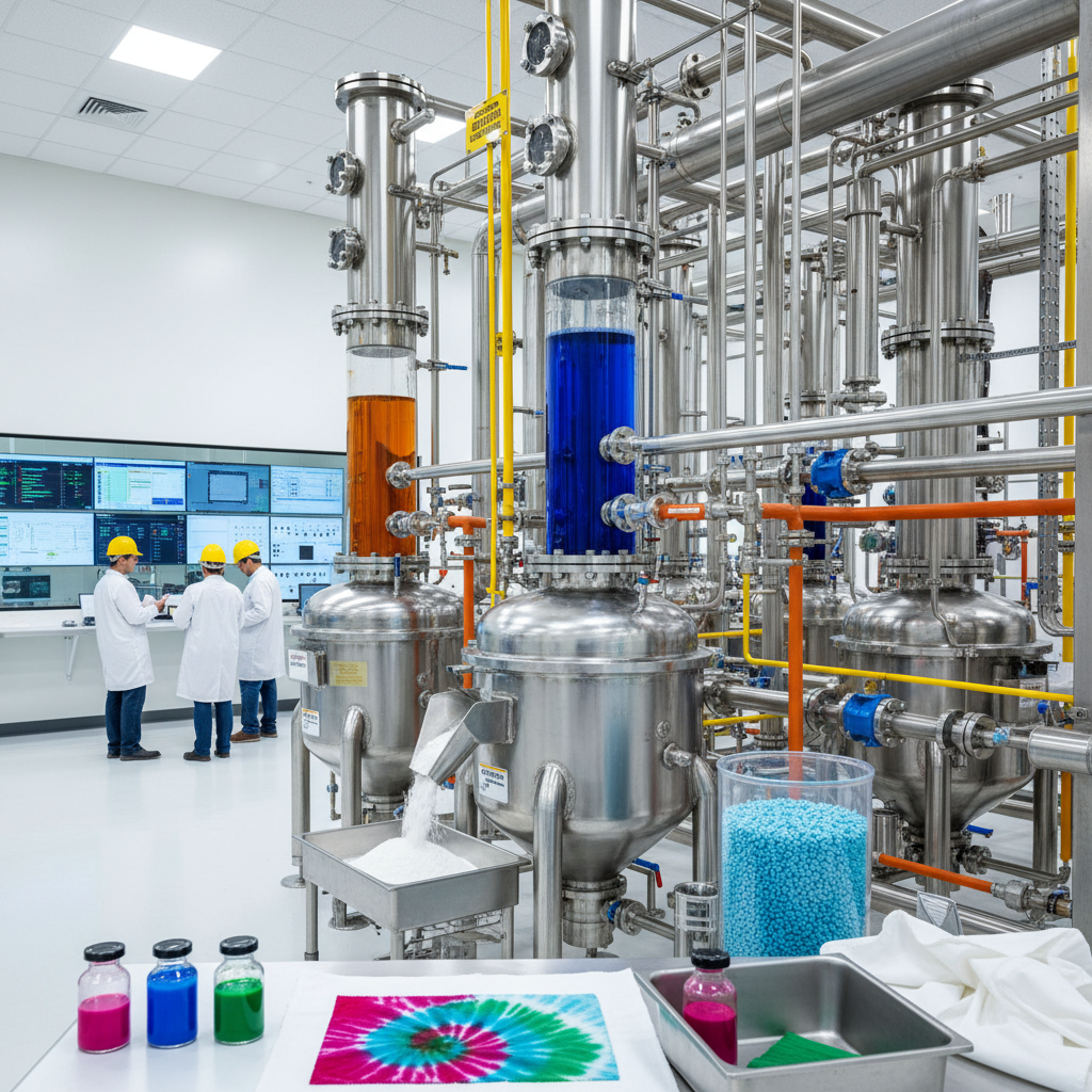 Chemical Mechanism and Industrial Use of fiber reactive tie dye