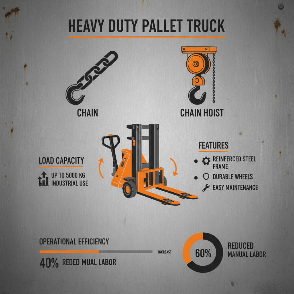 Industrial Pallet Truck Heavy Duty for Efficient Material Handling