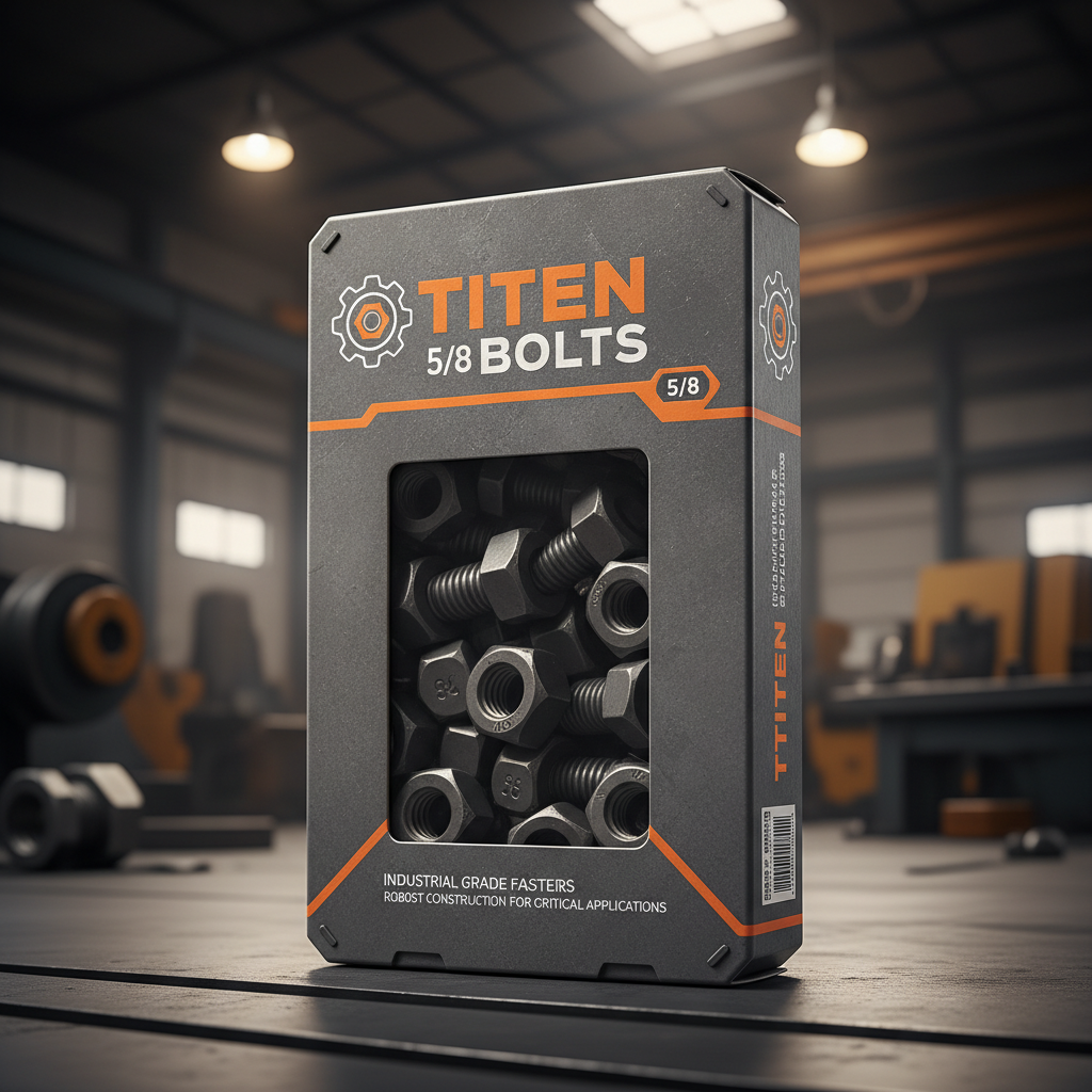High Performance Industrial Fastening Using 5 8 titen bolts